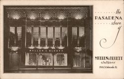Mullen & Bluett Clothiers Postcard