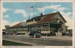 The Avenue Tavern on Milwaukee Avenue and Sanders Road Postcard
