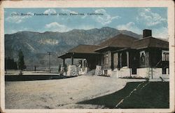 Club House at Pasadena Golf Club Postcard