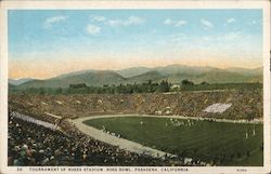 Tournament of Roses Stadium, Rose Bowl Pasadena, CA Postcard Postcard Postcard