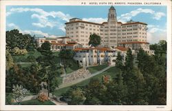 Hotel Vista Del Arroyo Pasadena, CA Postcard Postcard Postcard