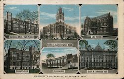 Marquette University Postcard
