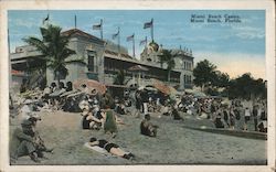 Miami Beach Casino Florida Postcard Postcard Postcard