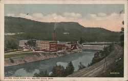 Millers Falls Paper Co. Postcard