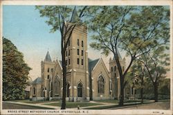 Broad Street Methodist Church Postcard