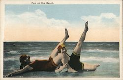 Fun on the Beach Postcard