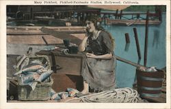 Mary Pickford, Pickford-Fairbanks Studios "America's Sweetheart" Postcard