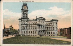 City Hall Louisville, KY Postcard Postcard Postcard