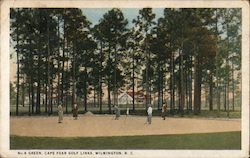 No. 6 Green, Cape Fear Golf Links Postcard