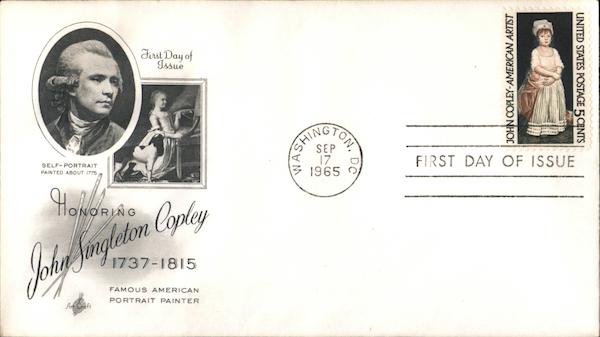 John Singleton Copley First Day Covers