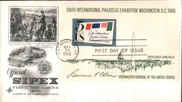 Official Sipex First Day Covers