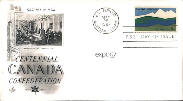 Fathers of the Confederation First Day Covers