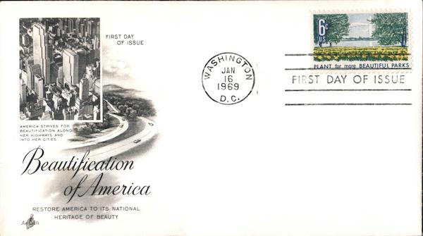 Beautification of America First Day Covers