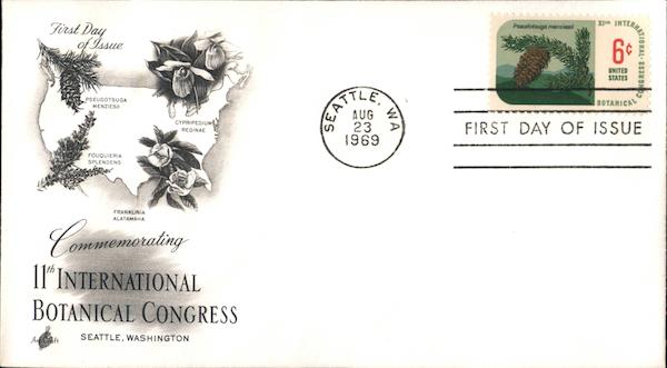 11th International Botanical Congress First Day Covers