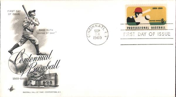 Centennial of Baseball First Day Covers