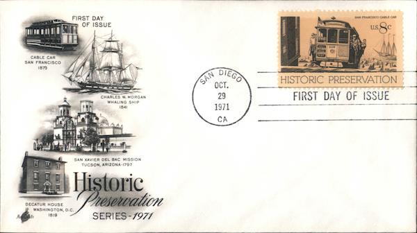 Historic Preservation First Day Covers