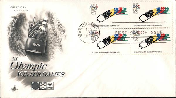 XI Olympic Winter Games First Day Covers