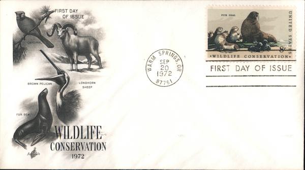 Wildlife Conservation First Day Covers