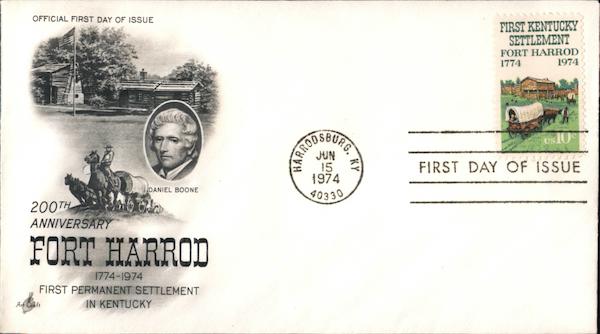Fort Harrod First Day Covers