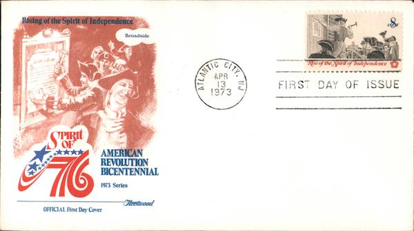 Spirit of '76 American Revolution Bicentennial First Day Covers