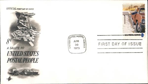 A Salute to United States Postal People First Day Covers