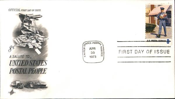 A Salute to United States Postal People First Day Covers