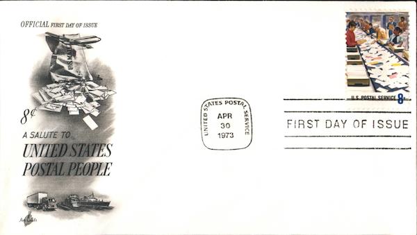 A Salute to United States Postal People First Day Covers