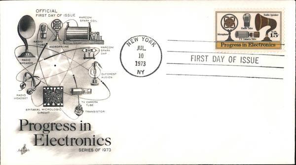Progress in Electronics First Day Covers