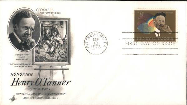 HONORING HENRY O. TANNER 1859-1937 First Day Covers