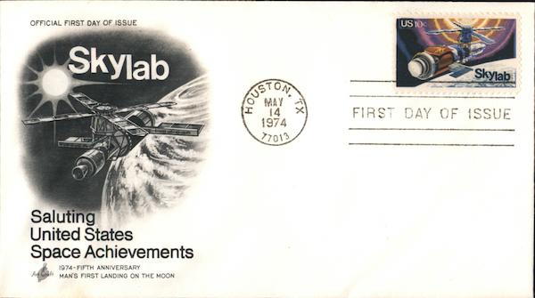 Skylab Saluting United States Space Achievements First Day Covers