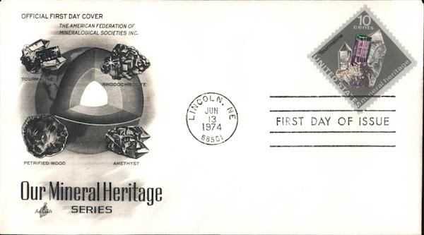 Our Mineral Heritage First Day Covers