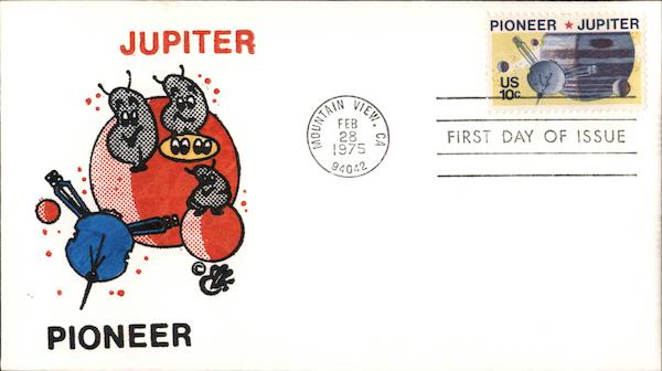 Jupiter Pioneer First Day Covers
