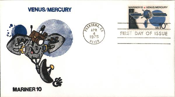 Venus/Mercury Mariner 10 First Day Covers