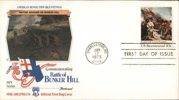 Battle of Bunker Hill First Day Covers