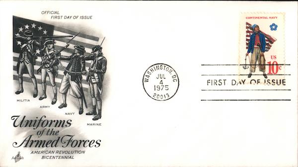 Uniforms of the Armed Forces First Day Covers