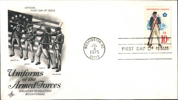 Uniforms of the Armed Forces First Day Covers