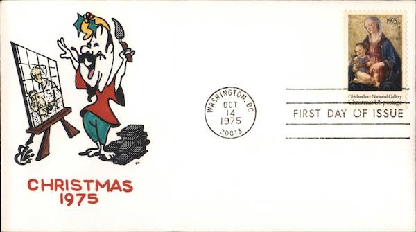 Christmas 1975 First Day Covers