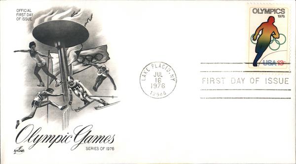 Olympic Games Series of 1976 First Day Covers