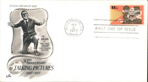 50th Anniversary Talking Pictures First Day Covers