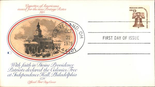 Vignettes of Americana First Day Covers