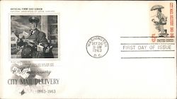 100th Anniversary City Mail Delivery First Day Covers First Day Cover First Day Cover First Day Cover