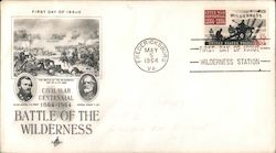 Civil War Centennial 1864-1964 Battle of the Wilderness First Day Cover
