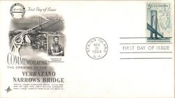 Verrazano Narrows Bridge First Day Cover
