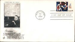 Honoring Stuart Davis and The Fine Arts First Day Cover