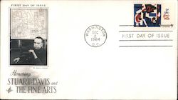 Honoring Stuart Davis and The Fine Arts First Day Covers First Day Cover First Day Cover First Day Cover