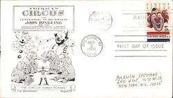 American Circus First Day Cover