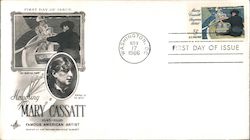 Mary Cassatt Famous American Artist First Day Cover