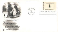 Washington's Cruisers Flag Historic Flag Series First Day Cover