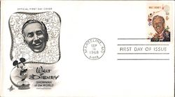 Walt Disney Showman of the World First Day Cover