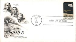 Saluting Apollo 8 First Day Covers First Day Cover First Day Cover First Day Cover